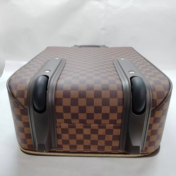 100% Authentic Louis Vuitton Pegase55 Brown Damier Travel Bag - Picture 5 of 9
